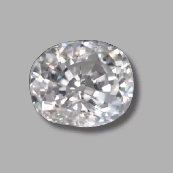 image of White Zircon - 7.32 Carat